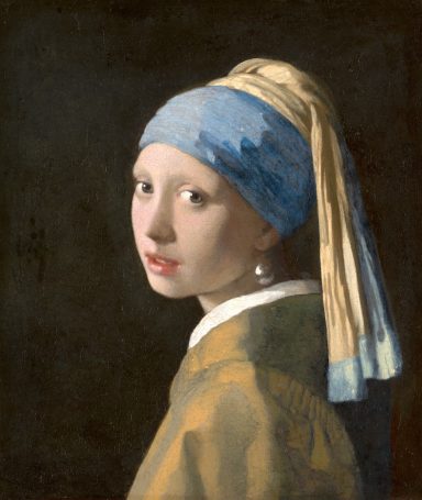 Das Mädchen mit dem Perlenohrring von Jan Vermeer als Druck erhältlich bei kunstdruck-4u 